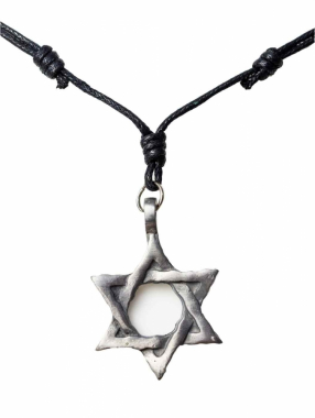 Necklace with Hexagram-Symbol