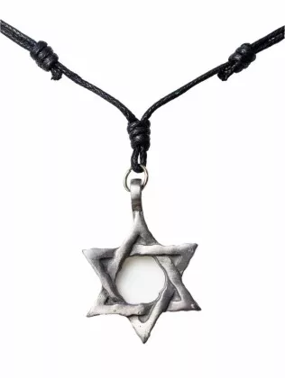 Kette mit Hexagramm Anhänger