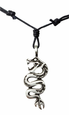 Necklace tribal snake