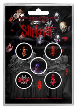 Button Badge Pack - Slipknot - We are not your kind