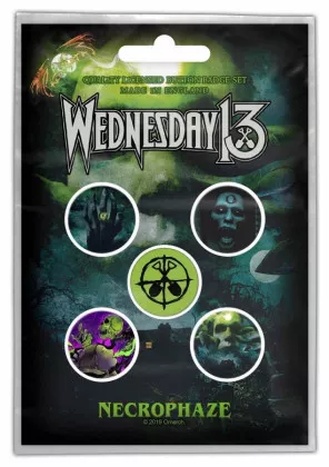 Button Pack - Wednesday13 - Necrophaze