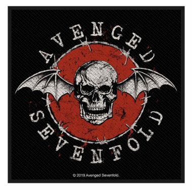 Avenged Sevenfold Patch Distressed Skull