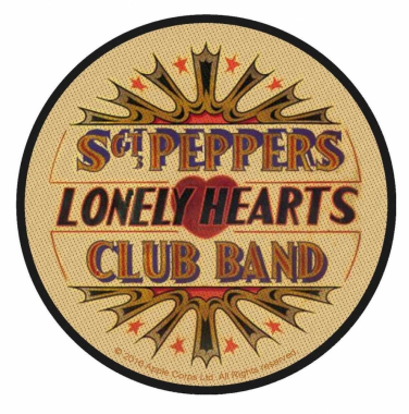 The Beatles Patch Sgt Pepper Lonely Hearts Club Band