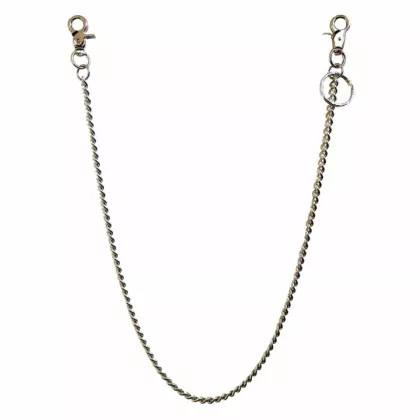 Biker Karabiner Schlüsselkette 70cm