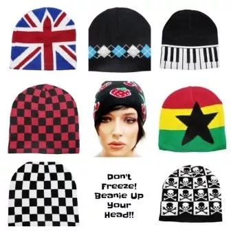 Beanies im 100er Bigpack - garantiert 10 verschiedene Modelle