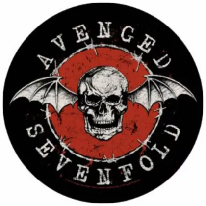 Avenged Sevenfold Rückenaufnäher Distressed Skull