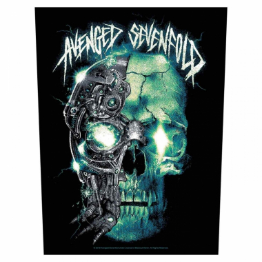 Avenged Sevenfold Backpatch Mechanical Skull