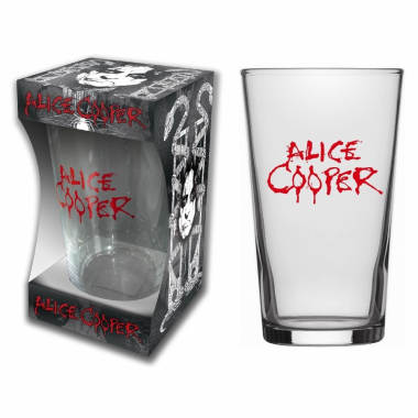 Drinking Glass Alice Cooper Logo