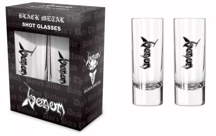 Shotglas - Venom - Logo