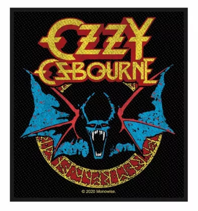 Ozzy Osbourne Aufnäher Bat