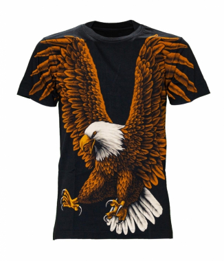 Biker T-Shirt Eagle