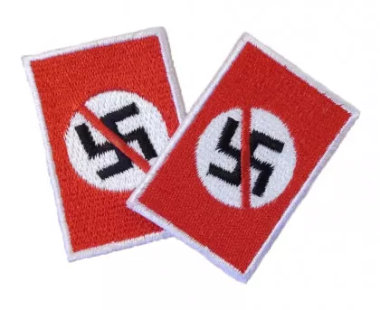 Anti Nazi Aufnäher Pack