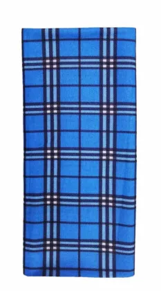 Multifunctional Tube Scarf blue checkked