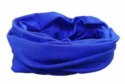 Multifunktions Bandana Schlauchtuch Blau