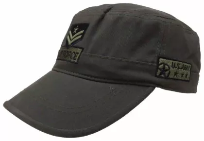 Armee Kappe US Air Force Grau