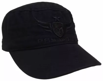 Army Cap Ray Wolf black