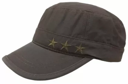 Armee Kappe Grau/Braun