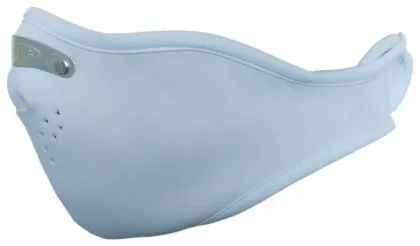 Biker Maske Weiß