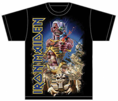 Iron Maiden Shirt Somewhere back in time