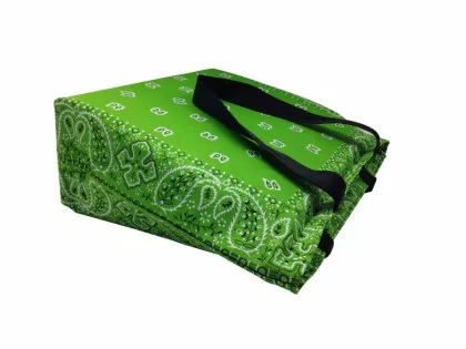 Shopper Tasche Paisley Grün