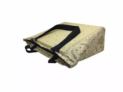 Shopper Tasche Paisley Beige