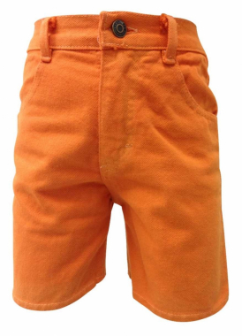 Kids shorts in orange