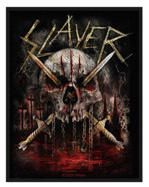 Slayer Aufnäher Skull & Swords