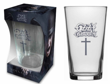 Drinking Glass Ozzy Osbourne Ordinary Man