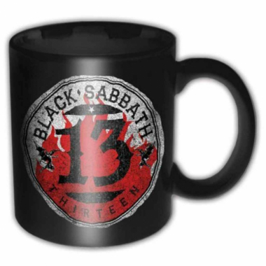 Coffee Mug Black Sabbat - 13 Flame Circle