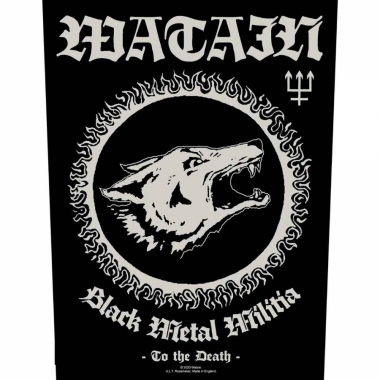 Watain - Black Metal Militia - Backpatch