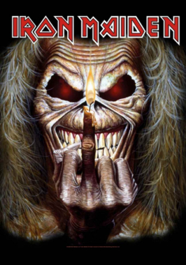 Poster Flag Iron Maiden Finger