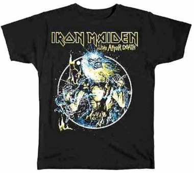 Iron Maiden T Shirt Live after death