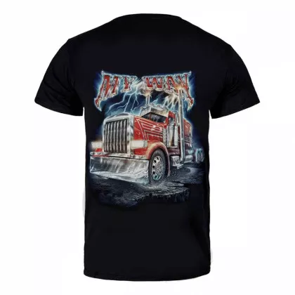 Trucker T-Shirt My Way (Glow in the Dark)