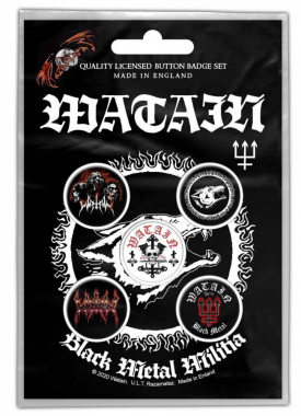 Watain Button Pack Black Metal Militia