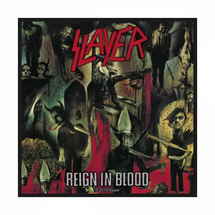 Slayer Aufnäher Reign in blood