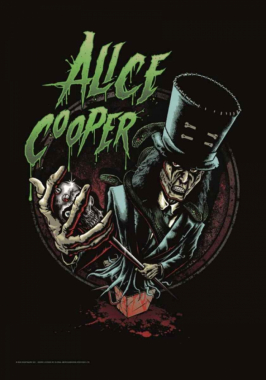 Alice Cooper Posterfahne Alice in Chains