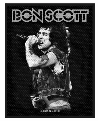 Bon Scott Aufnäher