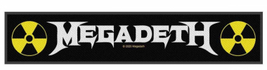 Megadeth Logo Superstrip Patch
