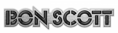 Anstecker Bon Scott Logo Metal Pin
