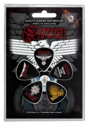 Plektrum Pack Saxon Wheels Of Steel