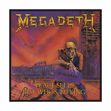 Megadeth Peace Sells Aufnäher