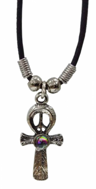 Halskette mit keltischem Kreuz