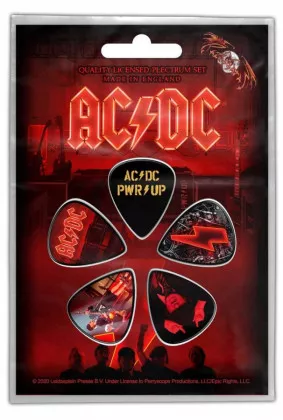 Plektrum Pack AC/DC PWR UP