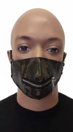 Gesichtsmaske Camouflage