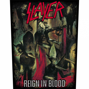 Slayer Reign in Blood Rückenaufnäher