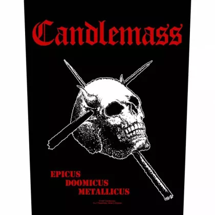 Candlemass Epicus Doomicus Metallicus Rückenaufnäher