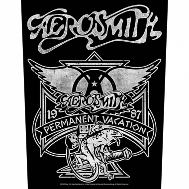 Aerosmith Permanent Vacation Backpatch