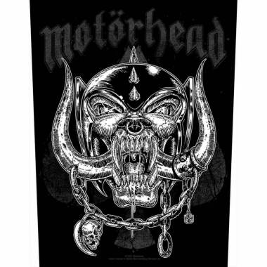 Motörhead Etched Iron Backpatch