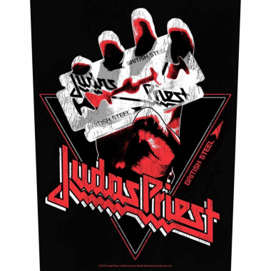 Judas Priest British Steel Vintage Backpatch