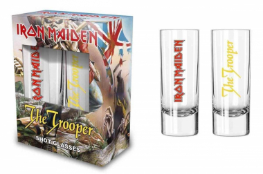 Shot Glass Set Iron Maiden The Trooper